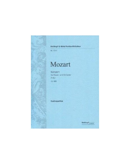 Konzert A-Dur KV 488/ Study Score