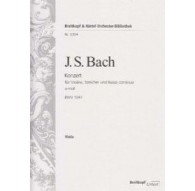 Konzert A moll BWV 1041/ Viola