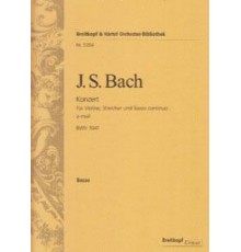 Konzert A moll BWV 1041/ Cello & Bass