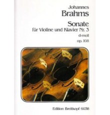 Sonate Nº 3 D-moll Op. 118 für Violine u
