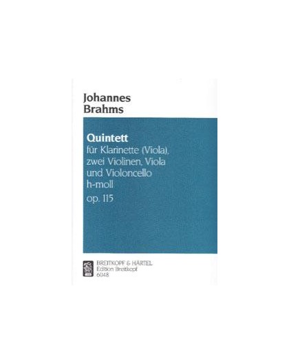 Quintet für Klarinette H-Moll Op. 115