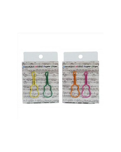 Clips Guitarra Colores Pack 12 unds