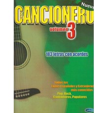 Cancionero.Vol.3, 183 Letras Con Acordes