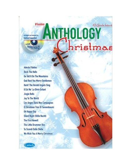 Anthology Christmas   CD Violin 16 Carol