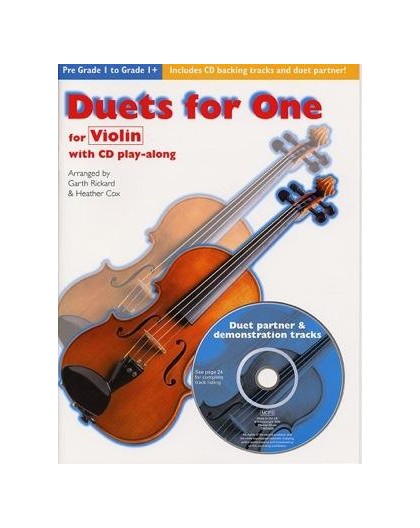 Duets for One for Violin   CD
