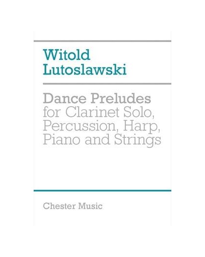 Dance Preludes/ Study Score