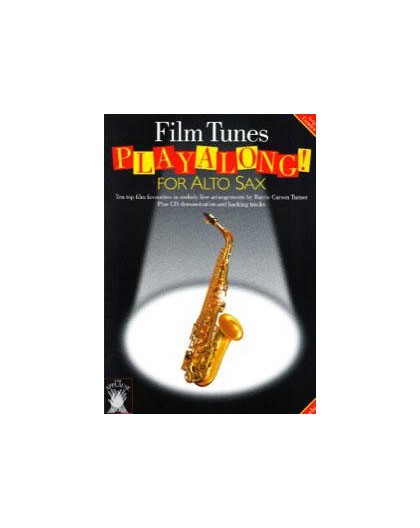 Film Tunes Playalong Alto Sax   CD