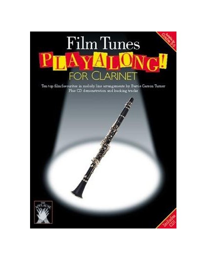 Film Tunes Playalong Clarinet   CD