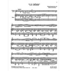 Le Desir Op. 65