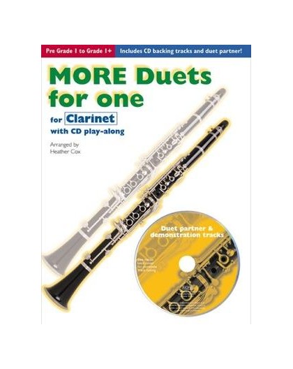 More Duets for One Clarinet   CD