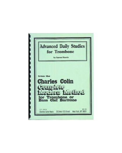 Advanced Daily Studies for Trombone