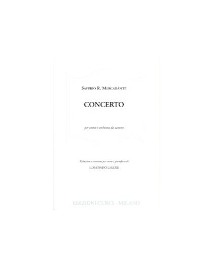 Concerto per Corno/ Red.Pno.