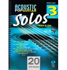 Acoustic Pop Guitar Solos 3   CD
