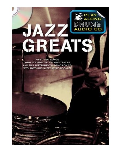 Play Along Drums Audio CD: Jazz Greats