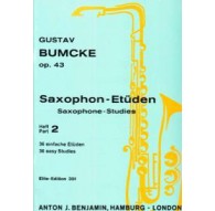 Saxophon-Etüden Vol. 2 Op. 43