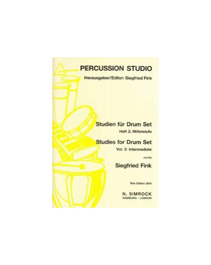 Studies for Drum Set Vol. 2: Intermediat