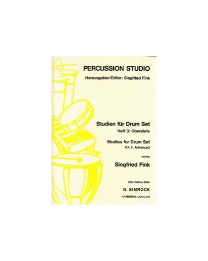 Studies for Drum Set Vol. 3: Advanced