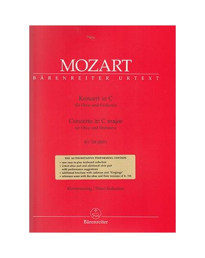 Konzert C-Dur KV 314 (285d)/ Red.Pno.