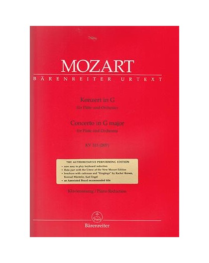 Concerto in G Major KV 313 (285c)/ Red.P