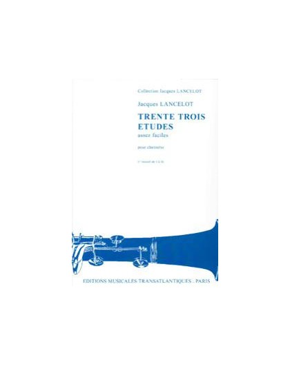 Trente Trois Etudes Vol. 1  (Nº1-16)