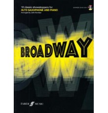 Play Broadway Alto Sax and Piano   CD