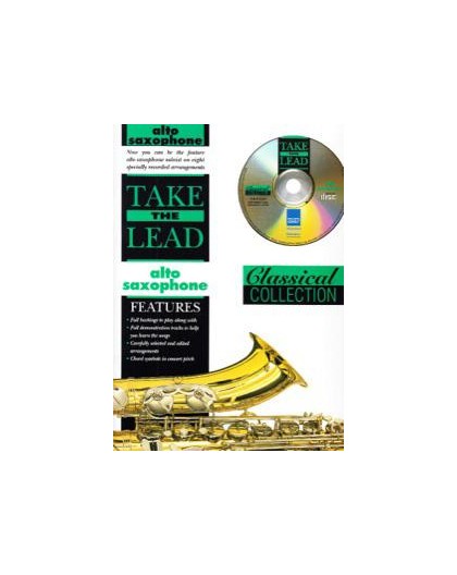 Take the Lead Classical Alto Sax   CD