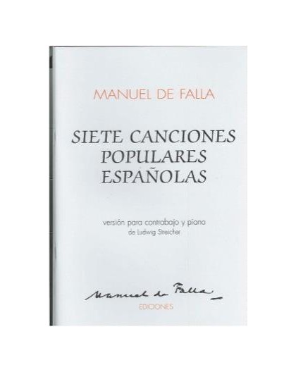 Siete Canciones Populares Españolas.Albu