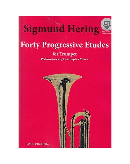 Forty Progressive Etudes   CD
