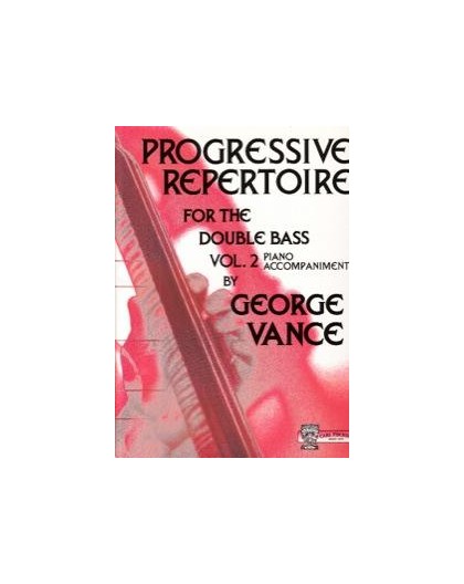 Progressive Repertoire Vol.2 Double Bass