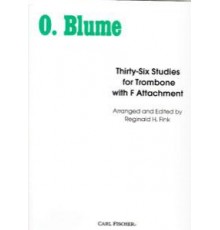 Thirty-Six Studies for Trombone with F A