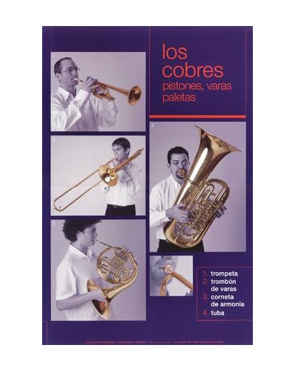 Poster Los Cobres. Pistones, Varas, Pale