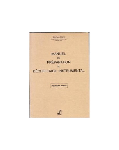 Manuel Préparation Déchiffrage Ins. 2ª