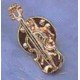 Pin Violín Oro