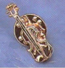 Pin Violín Oro