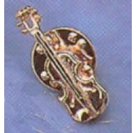 Pin Violín Oro