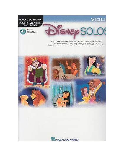 Disney Solos for Violin/ Audio Online