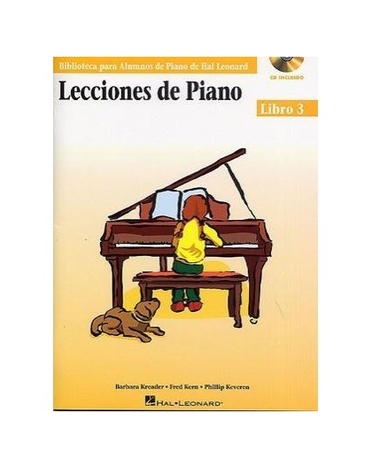 Lecciones de Piano Libro 3   CD