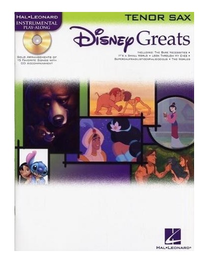 Disney Greats Tenor Sax   CD