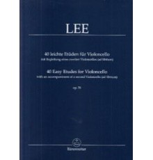 40 Easy Etudes for Violoncello Op. 70