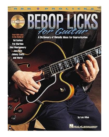 Bebop Licks for Guitar   CD