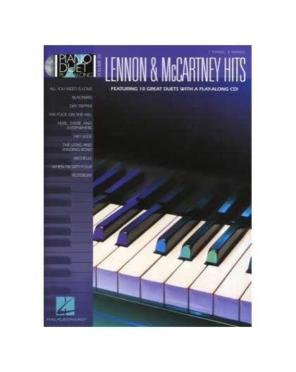 Piano Duet Play-Along Vol.39   CD Lennon