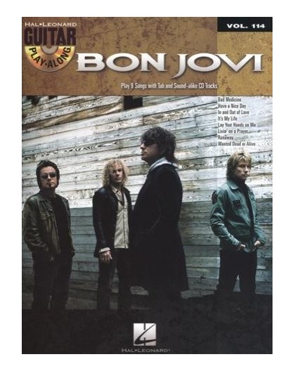 Guitar Play-Along Bon Jovi Vol. 114