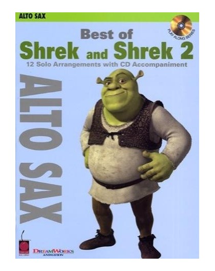 Best Of Shrek And Shrek 2 Alto Sax   CD
