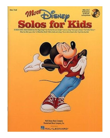 More Disney Solos for Kids