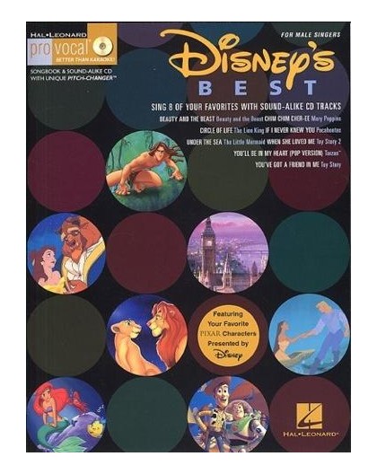 Disney?s Best for Male Singers   CD