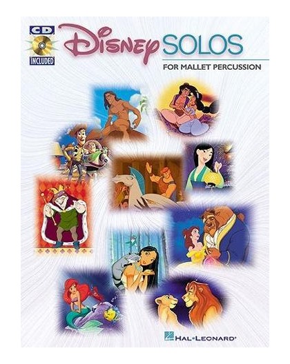 Disney Solos for Mallet Percusion/ Book