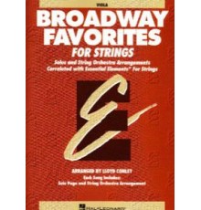 Broadway Favorites for Strings. Viola