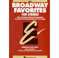 Broadway Favorites for Strings. Viola