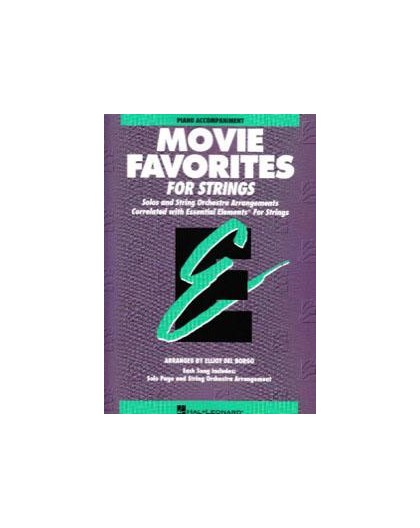 Movie Favorites for Strings. Piano