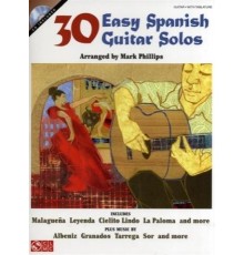 30 Easy Spanish Guitar Solos/ Audio